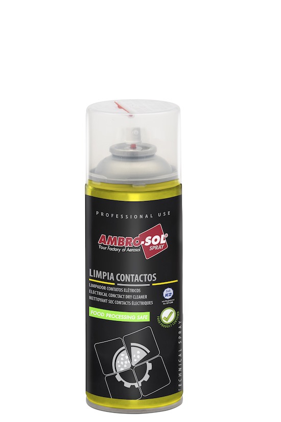 Spray Limpiador de Contactos Eléctricos, Electrónicos y Electromagnéticos